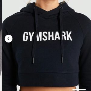 Gymshark Cropped Crest Hoodie